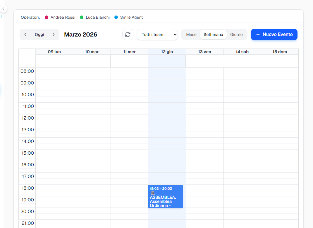 Il calendario che si aggiorna da solo.